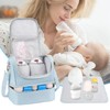 Jaffzora Wearable Breast Pump Bag with Cooler Compartment Fits for