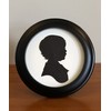 Cut Arts Inc Round Black 6" Picture Frame