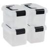 Ikando Set of 4 Mini Storage Box with Lid, 2