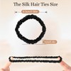 KEWUF 6 Pcs haargummi damen, scrunchies, Scrunchies Haargummis Seide Satin