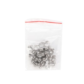 25Pcs M6 x 1.0 Thread Repair Kit Helicoil Compatible 6mm Damaged Threads