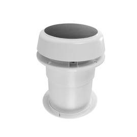 TYTXRV 12V RV Exhaust Fan,3500R/min Roof Fan with Solar Charging ABS Caravan Ceiling Mushroom Head Vent for Homes Camper Trailer Travel Motorhome