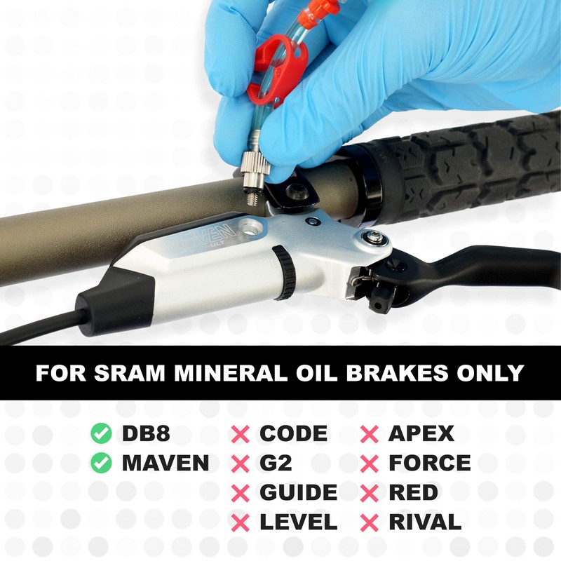 epic Bleed Kit for SRAM Mineral Oil Brakes | Fits
