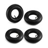 QWORK 4.10/3.50-4 Wheelbarrow Inner Tube, 4 Pack Replacement Inner Tubes,