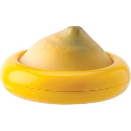 Joie Fresh Stretch Lemon Pod Food Storage Container for Cut Lemons Keep Fresh