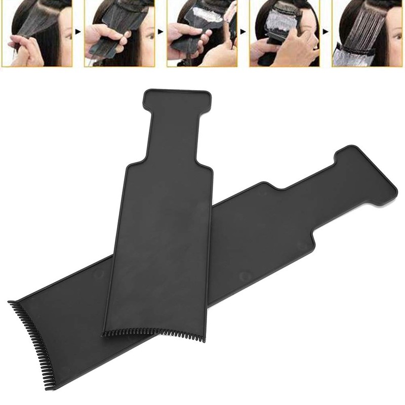2 Pieces Hair Dye Board, Highlighting Board with Teeth, Hair