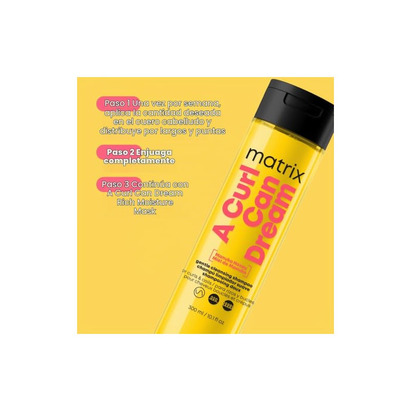 Matrix A Curl Can Dream Shampoo Shampoo de limpieza profunda