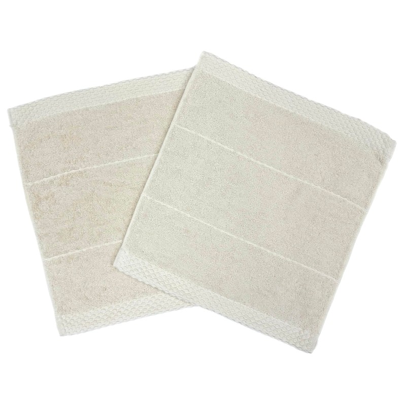 Imabari Towel Hand Towel Double Star HT Hemmed Dot Pattern