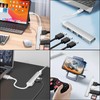 YACSEJAO 4-Port USB Hub, Ultra Slim USB 3.0 & 2.0