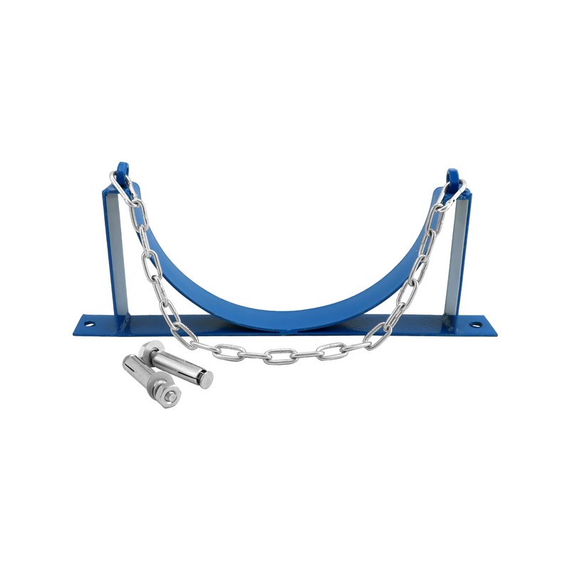 QWORK Steel Wall-Mounted Bracket for Cylinder, 2 Pack Gas Cylinder