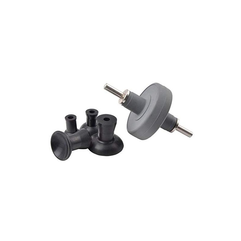 Shank Valve Lapping Tool Attachment + 4 Suction Plates
