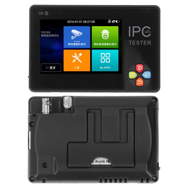 CCTV Camera Tester 3.5 Inch 4K Master Code Stream Portable