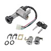 Hihaha Ignition Switch Lock Cylinder Panel Lock Cushion Lock w/Key