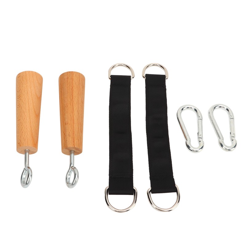 Wooden Pull Up Grips Wooden Finger Strength Trainer Home Gym