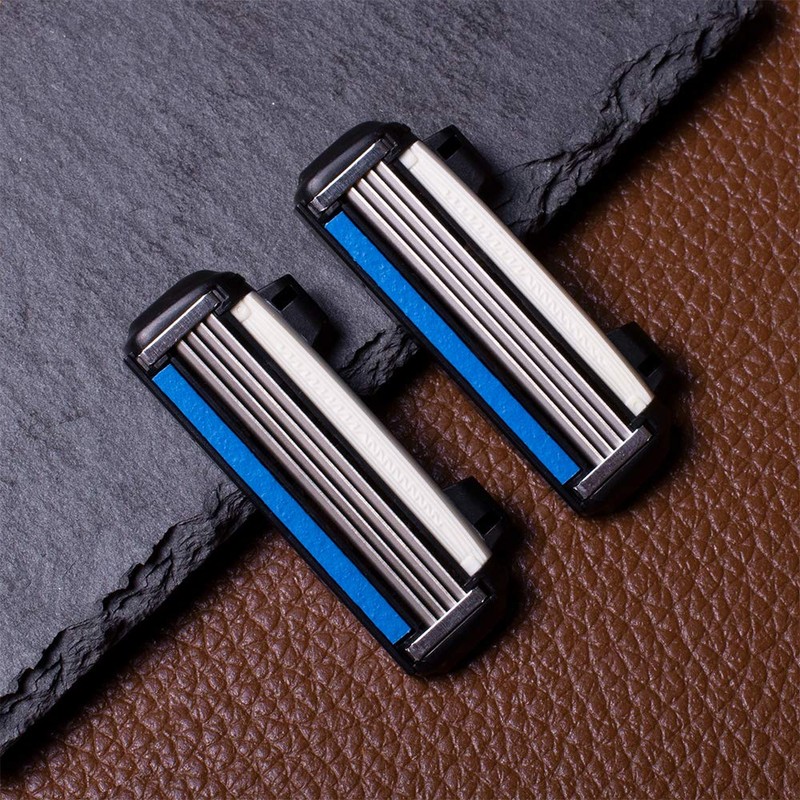 HeadBlade Men's HB4 Refill Shaving Razor Blades - 4 Stainless
