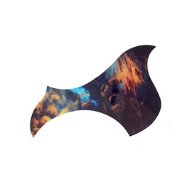 Alnicov 1PC Folk Acoustic Guitar Pickguard Self Adhesive Pick Guard Sticker for Acoustic Guitar Parts