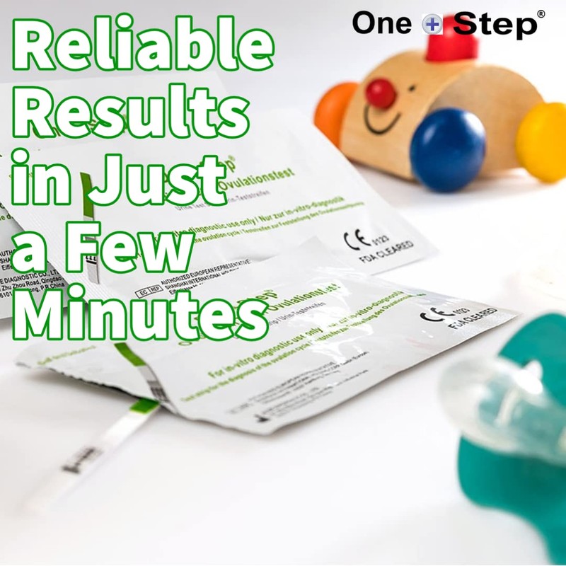 60 x One Step Ovulation Strips 20miu/ml Test Kit Sensitive
