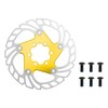 BULLSPANN 1 Set Bicycle Disc Brake Rotor, 140mm Bicycle Brake