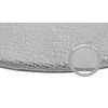 andiamo Arezzo Soft Bathroom Rug, Washable Bath Mat, Absorbent and