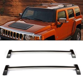 Ineedup Roof Rack for for Hummer H3 2006-2010, Cargo Racks Rooftop Luggage Canoe Kayak Carrier Rack Side Rail Replacement