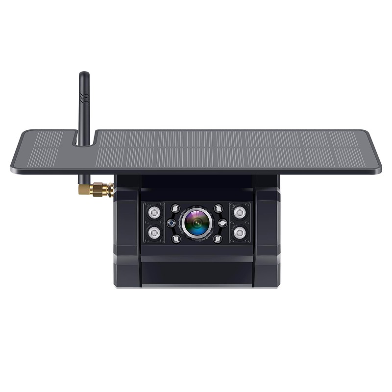 Magnetic RV Backup Camera Solar Portable - Install-Free Soft Rubber