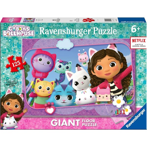 Ravensburger - Puzzle 125 Gabby s Dollhouse