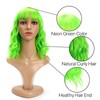 Leuik Bob Wig for Women|Short Wig Curly Wig for Women|Synthetic