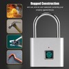 Fingerprint Padlock with USB Charging Ultra-Light Intelligent Safety Electronic Lock