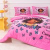 GRAT TIOC Black Girl Comforter Set Twin for Kids Teens,God
