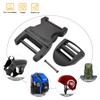 Field Repair Buckles for Straps 1Inch, Quick Side Release Adjustable