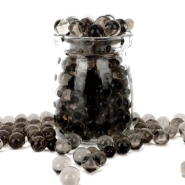 10000 PCS Water Beads for Vases,Water Gel Beads for Vases,Water Beads for Plants,Jelly Beads,Water Beads Bulk for Floral Arrangement,Wedding Centerpiece,Festive Party,DIY,Christmas Decor (Black）