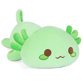 shownicer Plush Toy Axolotl Stuffed Toy Kawaii Salamander, Cuddly Toy, Plush Cushion Toy, Throw Cushion, Cat Plush Cushion, Cuddly Toy Gift, Filled for Children, Girls, Boys