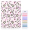 SKYDUE Accordion File Organizer, Floral Expanding File Folders with 5