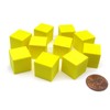 Koplow Games Pack of 10 16mm Blank Foam Dice Cubes