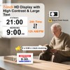 MYFMLI Digital Alarm Clock for Seniors - No-Abbreviation Date HD
