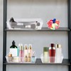 Zuihug 4 PCS Clear Plastic Drawer Organizer, Desk Drawer Divider