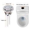 Dual Flush Toilet Push Buttons, Water Tank Toilet Button, Round