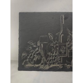 Unbranded Slate Laser Engraved Cutting Board/ Charcuterie Board