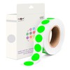 PARLAIM 1000 Pack 0.5 inch Diameter Round Dot Stickers, Fluorescent