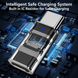 【Apple MFi Certified】Lightning to USB-C Adapter, Stuffcool 4Pack Lightning Female to Type-C Male Digital Converter Type-C Fast Charge Connector for iPhone 17/17 Air/17 Pro/17 Pro Max/16/16 Pro/15/iPad