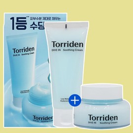 Torridon Toriden Dive-in Low Molecular Hyaluronic Acid Soothing Cream 100ml+100ml / 토리든 다이브인 저분자 히알루론산 수딩크림 100ml+100ml