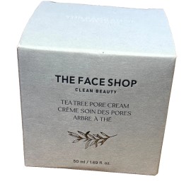 The Face Shop Clean Beauty Tea Tree Pour Cream, 50ml - New In Box