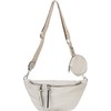 styleBREAKER 02012398 Women's Crescent Moon Crossbody Shoulder Bag Set 3-Piece
