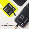 araree TAG HOLDER AR19139 (Clear) External Strap Hole [Strap Holder