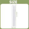 4PCS 15.7 Inch Foam Cylinders for Crafts Foam Tube White