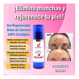 Snail Derm Baba De Caracol Pura Manchas Arrugas Cicatrices