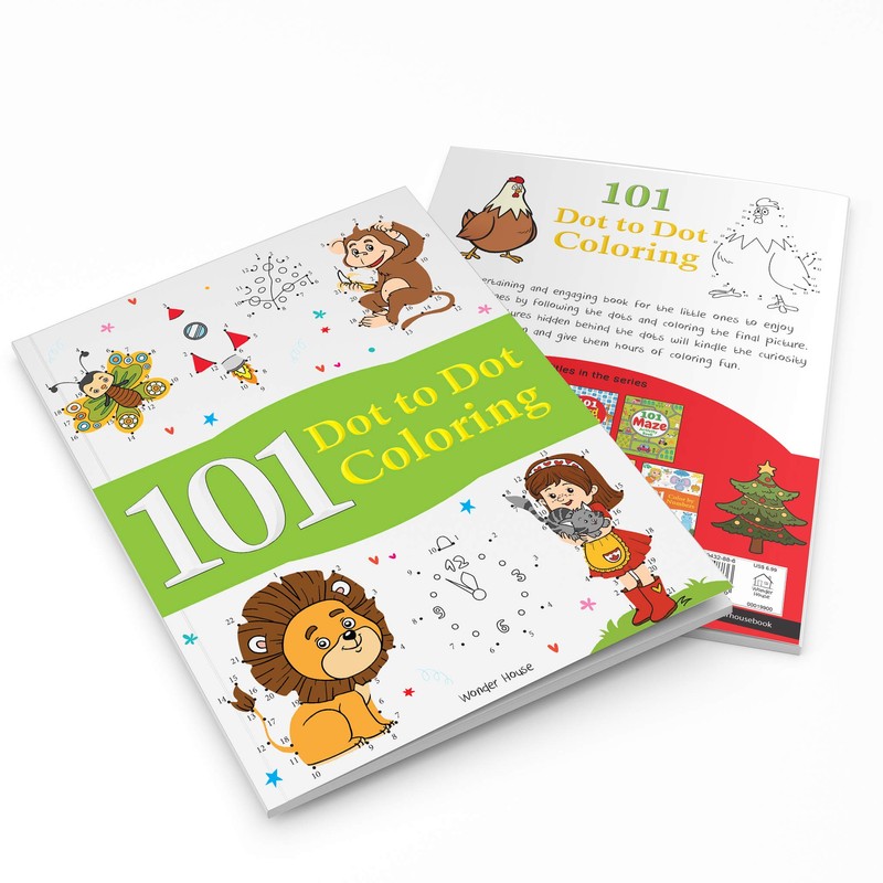 101 Dot To Dot Coloring (101 Fun Activities)