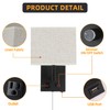 wkeessee Bedside Wall Mount Light with Outlet and Dimmable Switch,