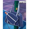 Movker Pickleball Tote Bag for Women Men with Paddle Cover