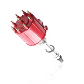 MOSTPLUS Ignition Distributor w/Cap and Rotor Compatible with 606-02302 606-02257 1103838 1103698 Chevy GMC C/K Pickup Truck Van Camaro 5.0L 5.7L 7.4L